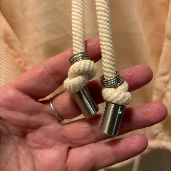 Jonathan Simkhai Bowen open back plisse top, new without tags, large light pink - Picture 12 of 15